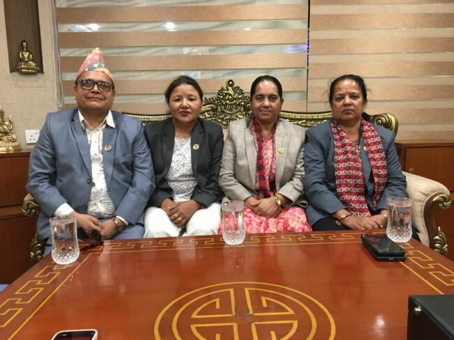 चीन उढिन राष्ट्रिय सभा उपाध्यक्ष घिमिरे