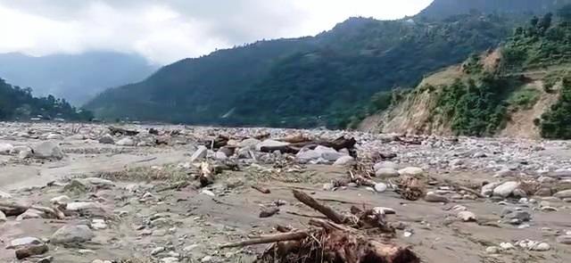 बागमती बाढीले सखाप पार्‍यो सात हजार मुरी धान फल्ने खेत