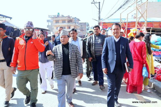 शंखरापुर नगरपालिकाद्धारा शालीनदी बजार अनुगमन, नियम पालना नगर्नेलाई कारवाहीको चेतावनी (फोटो फिचर)