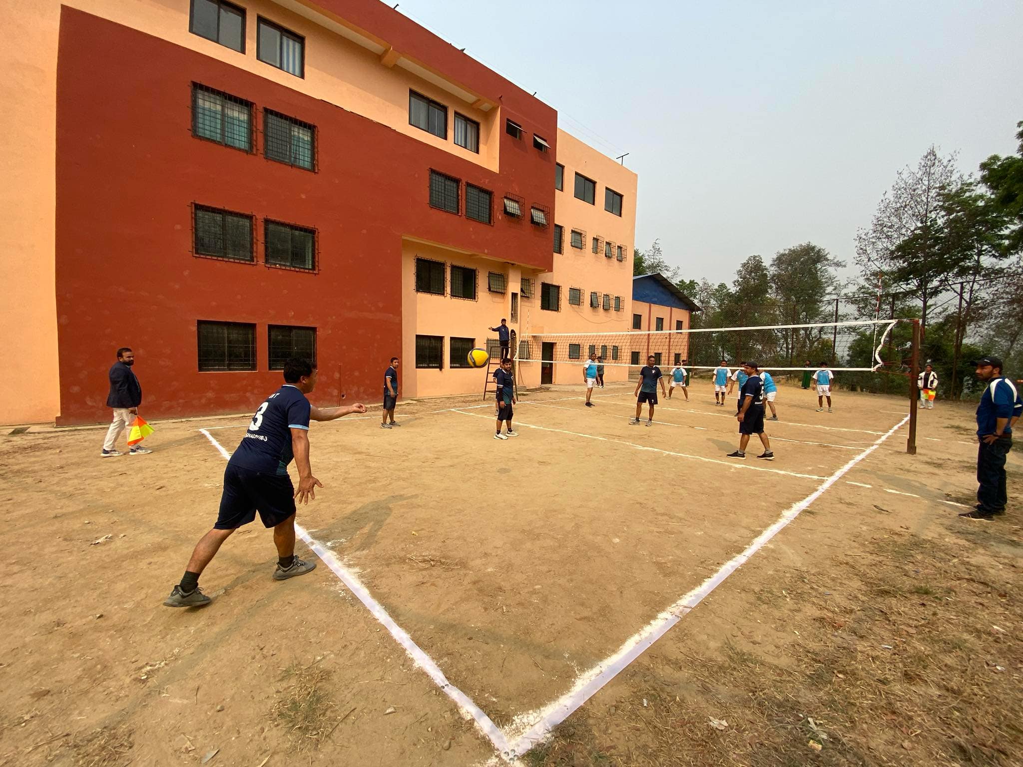 शंखरापुर वडा स्तरीय शिक्षक भलिबल प्रतियोगिता